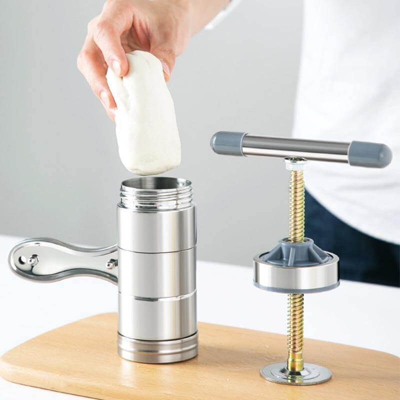 BowLift | Mini Stainless Steel Manual Pasta Noodle Maker