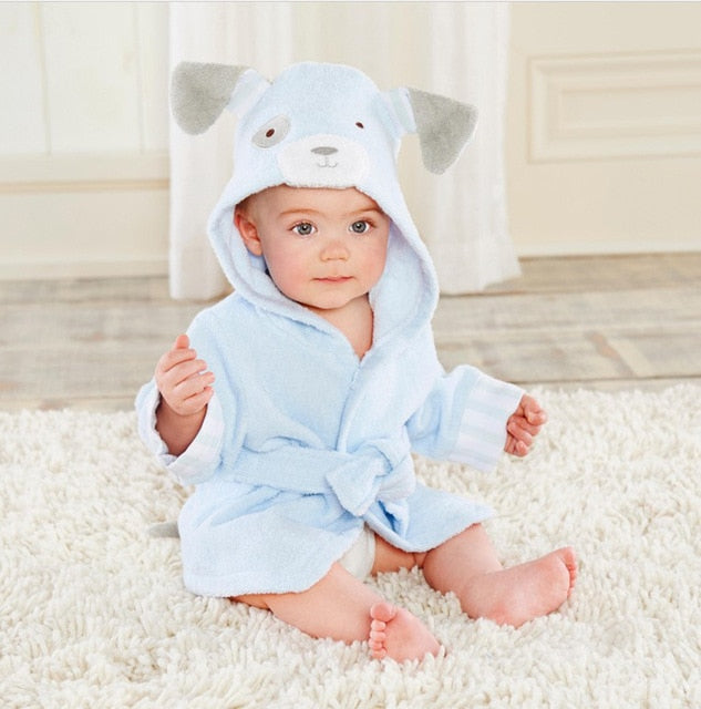 BowLift | Hooded towel with animal motif