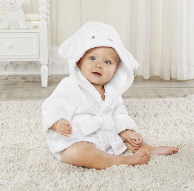 BowLift | Hooded towel with animal motif