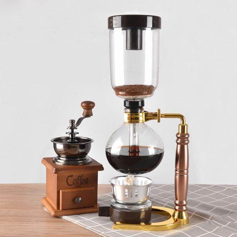 BowLift | Elegant Glass Siphon Coffee Maker