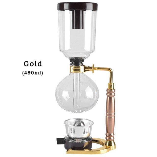 BowLift | Elegant Glass Siphon Coffee Maker