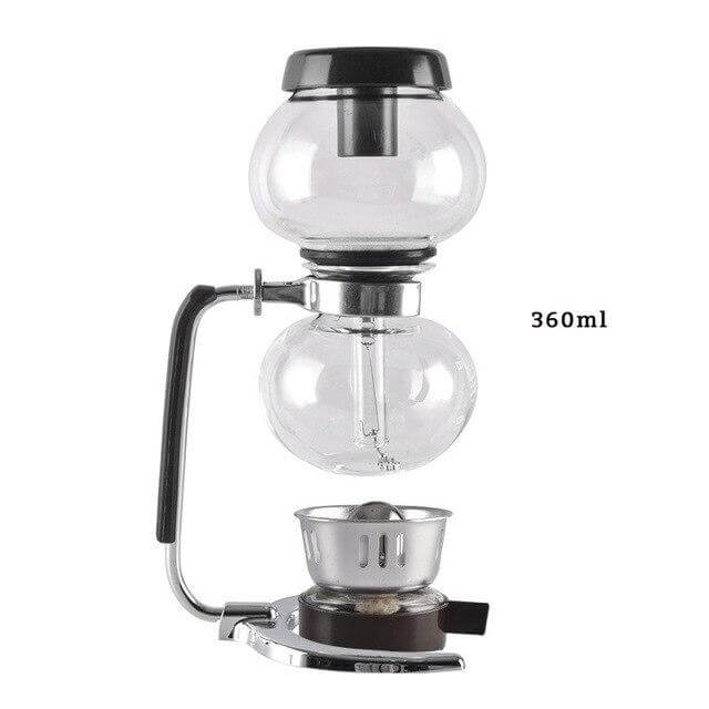BowLift | Elegant Glass Siphon Coffee Maker