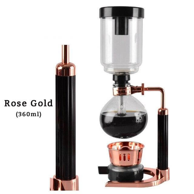 BowLift | Elegant Glass Siphon Coffee Maker