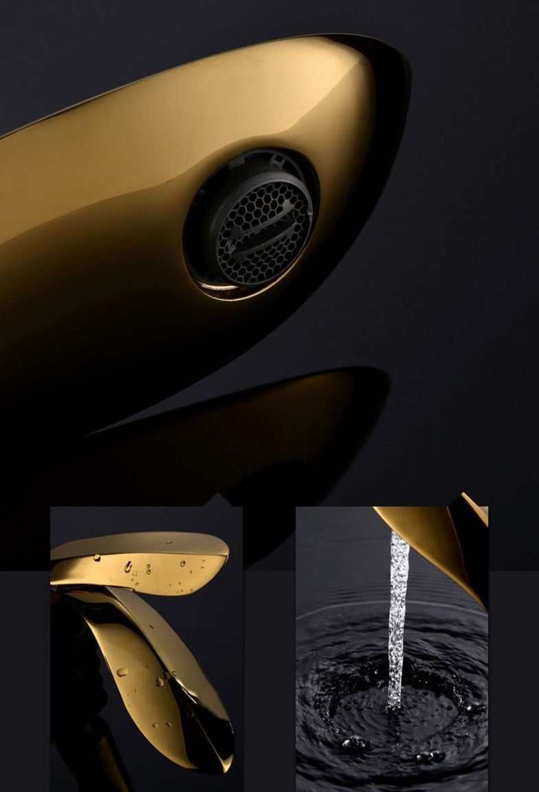 BowLift | Luxurious modern bathroom faucet