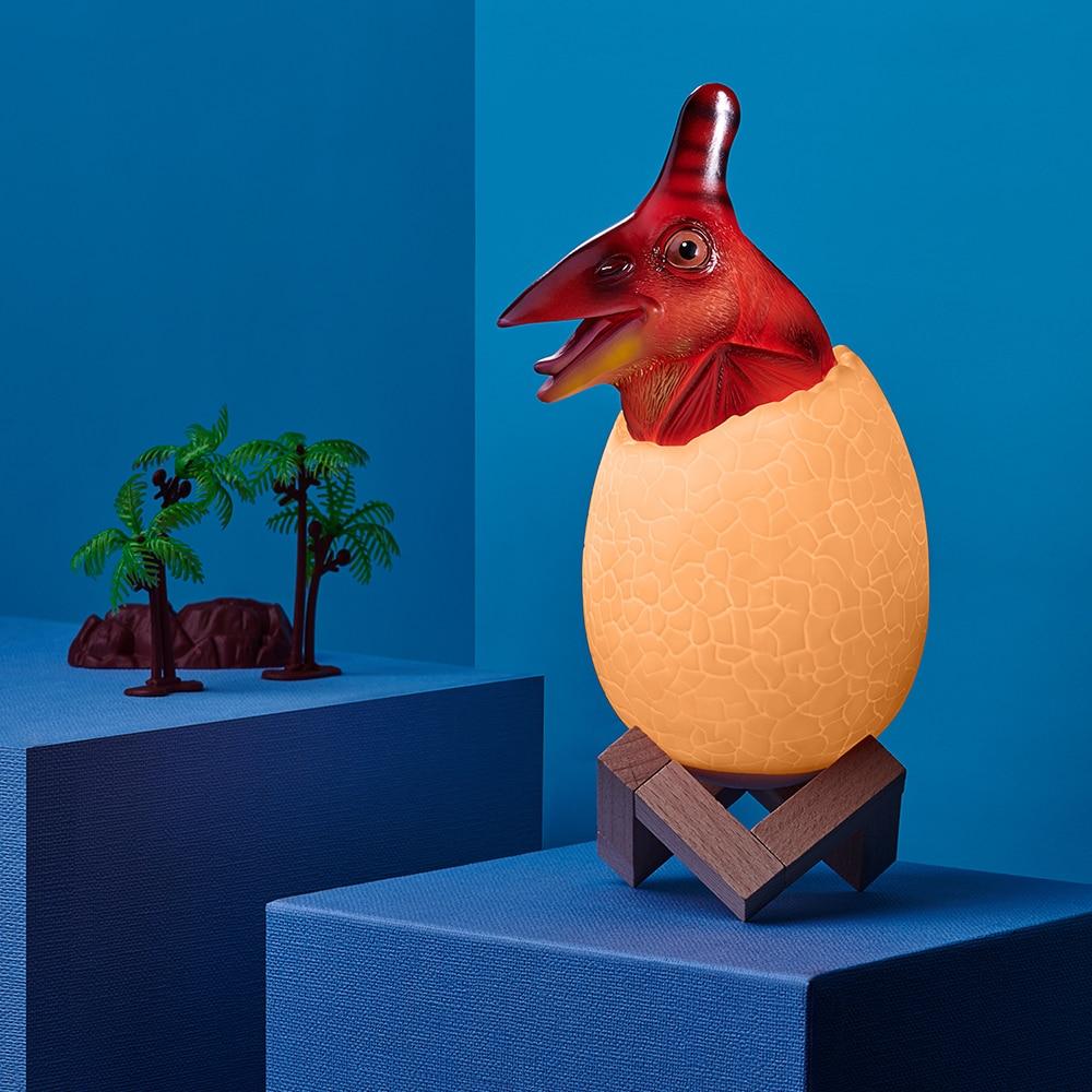 BowLift | Dinosaur Egg LED Color Changing Lamp