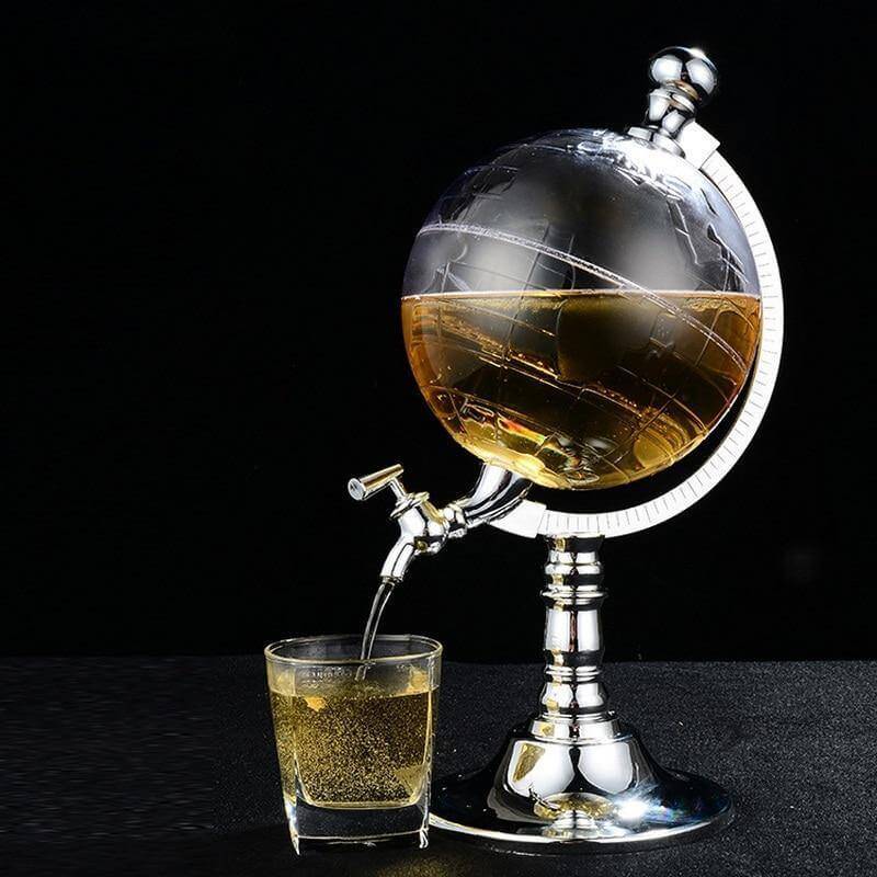 BowLift | Elegant Globe Vintage Beverage Dispenser