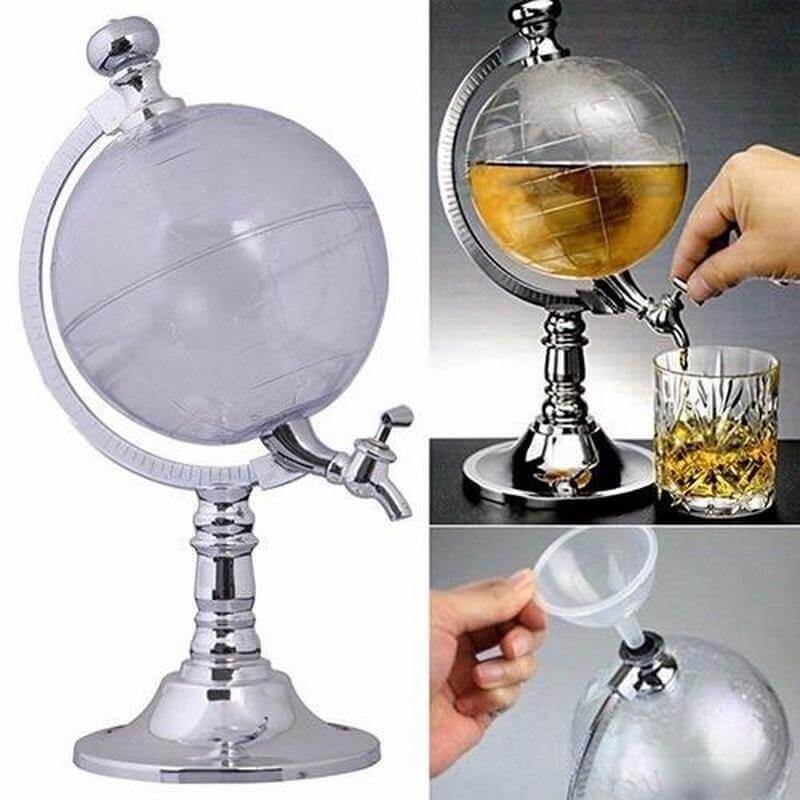 BowLift | Elegant Globe Vintage Beverage Dispenser