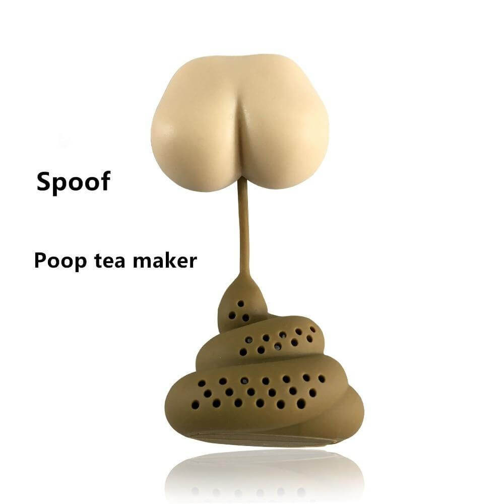BowLift | Funny Poop Shape Herbal Tea Infuser