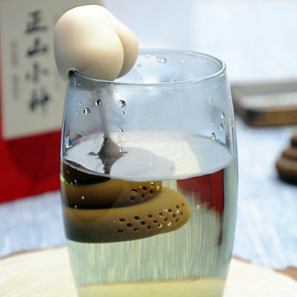 BowLift | Funny Poop Shape Herbal Tea Infuser