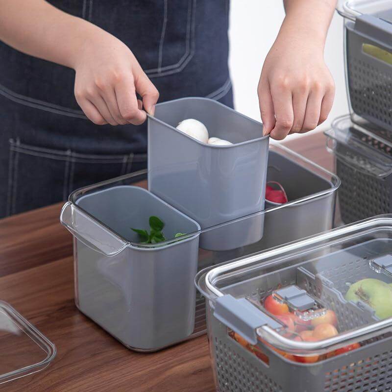 BowLift | Space Saver Fridge Storage Container Organizers