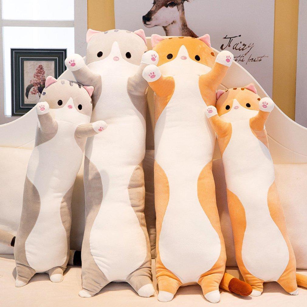 BowLift | Cute Cat Soft Long Cat Plush Pillow
