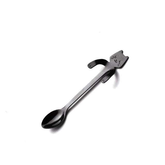 BowLift | Cute Cat Long Handle Tea Spoon