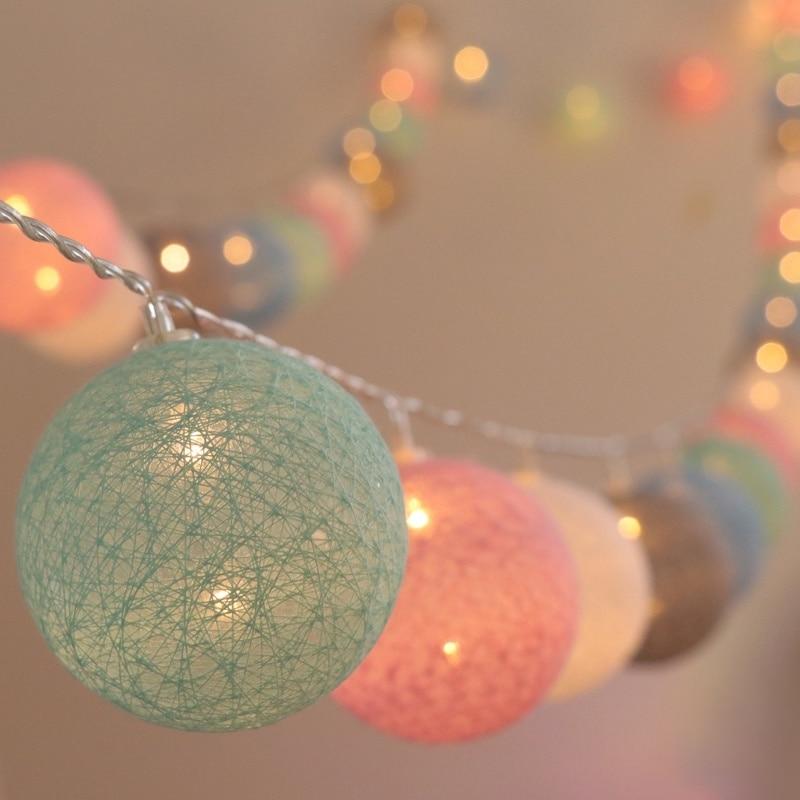 BowLift | LED Cotton Ball String Lights