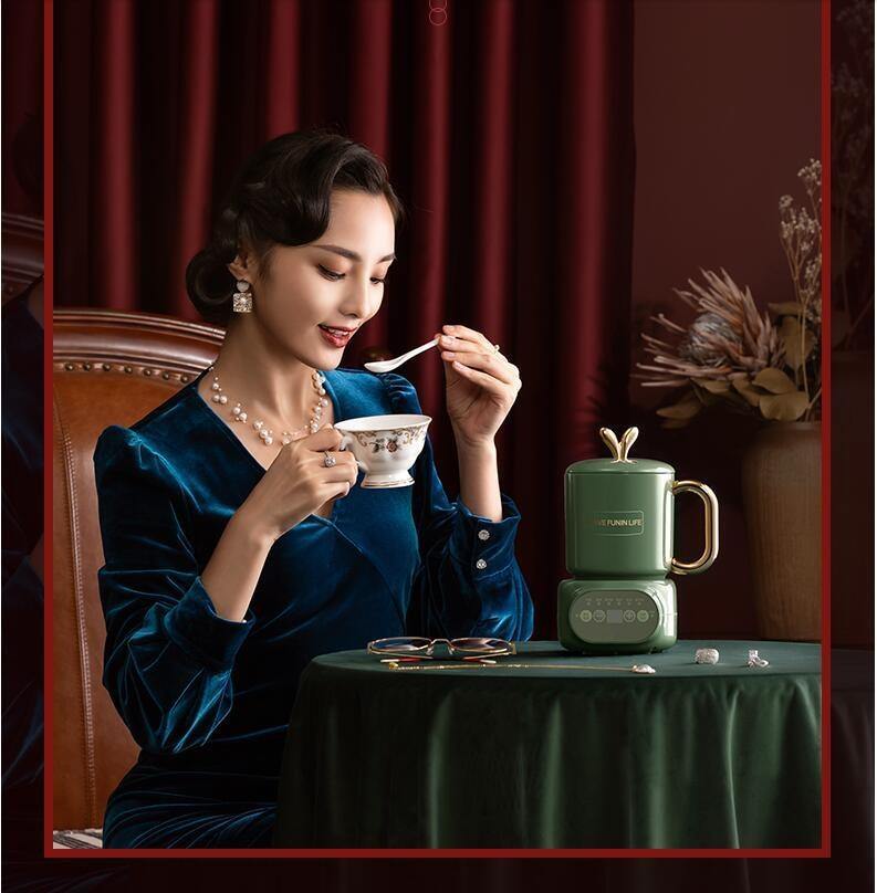 BowLift | Elegant Mini Electric Ceramic Kettle