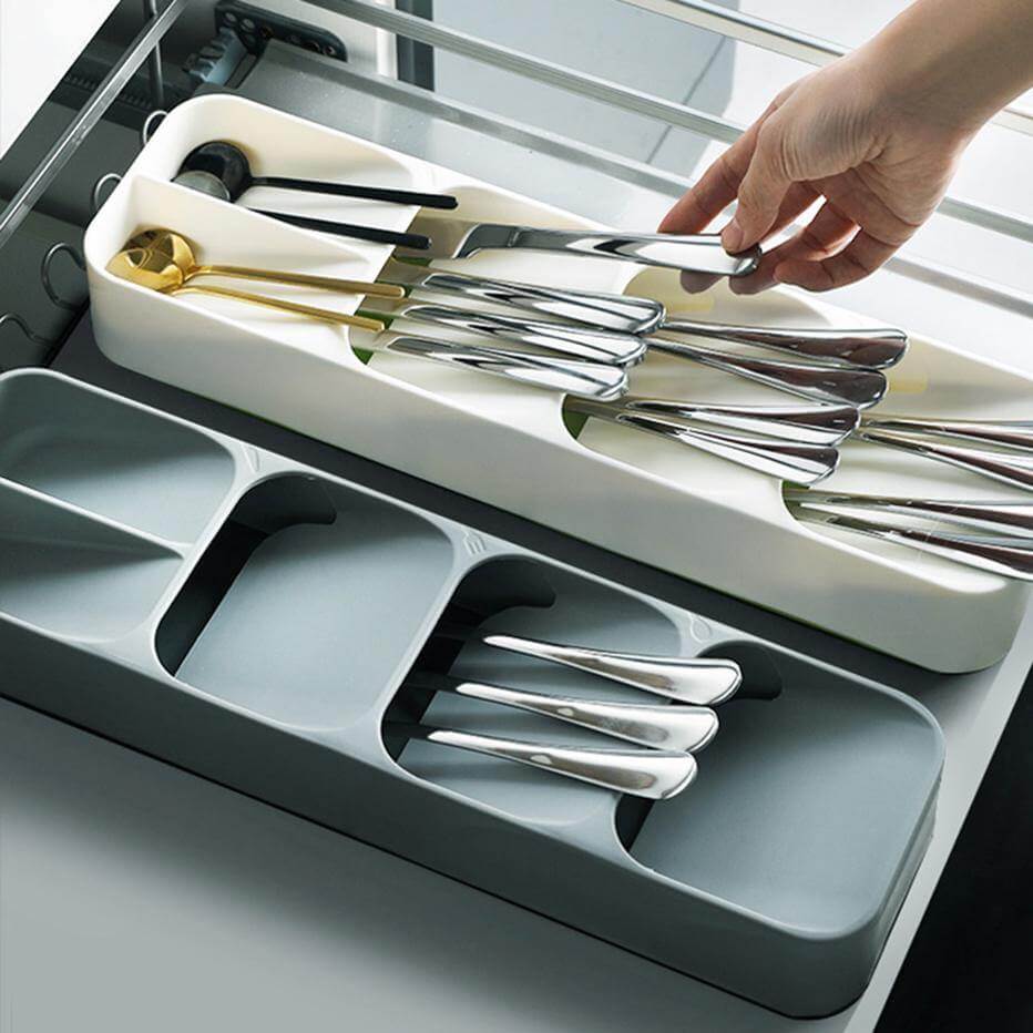BowLift | Hidden Multilayer Silverware Organizer