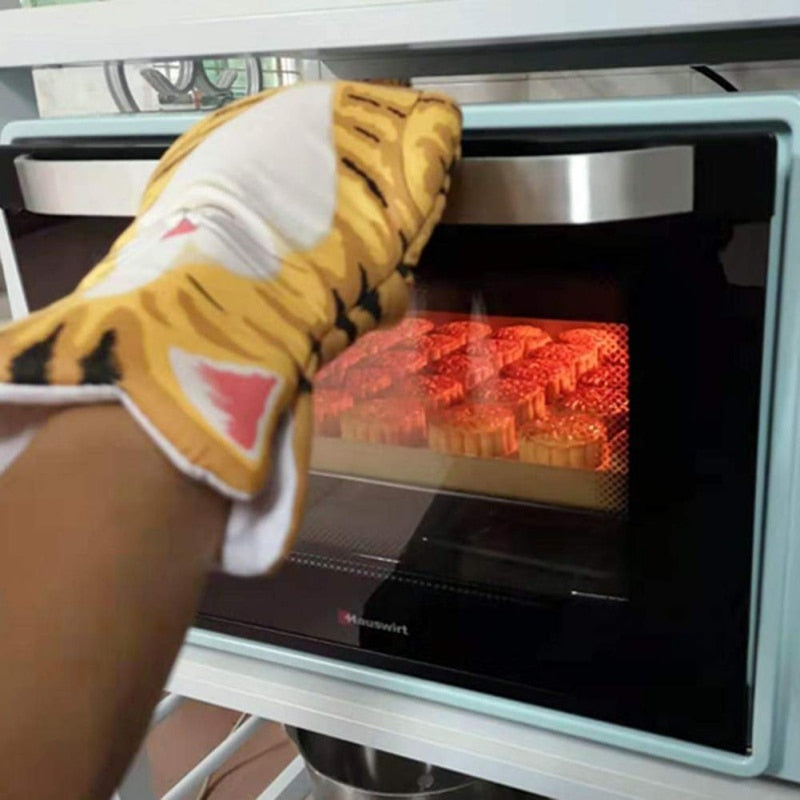 BowLift | Cute Cat Paws Oven Mitts