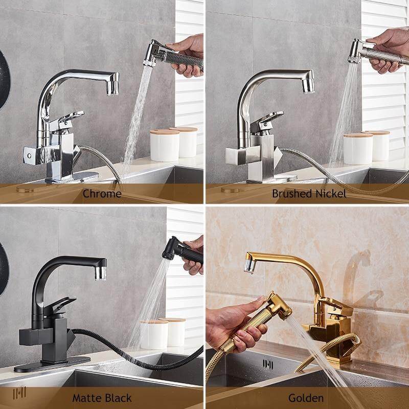 BowLift | 2in1 Elegant 360 Rotating Sink Faucet