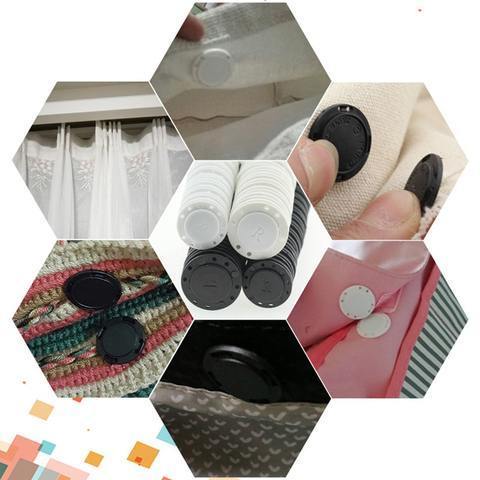 BowLift | 5PCS High-Grade Invisible Plastic Magnet Button Set