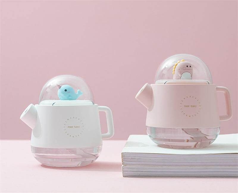BowLift | Teapot USB Colorful Air Humidifier Night Light