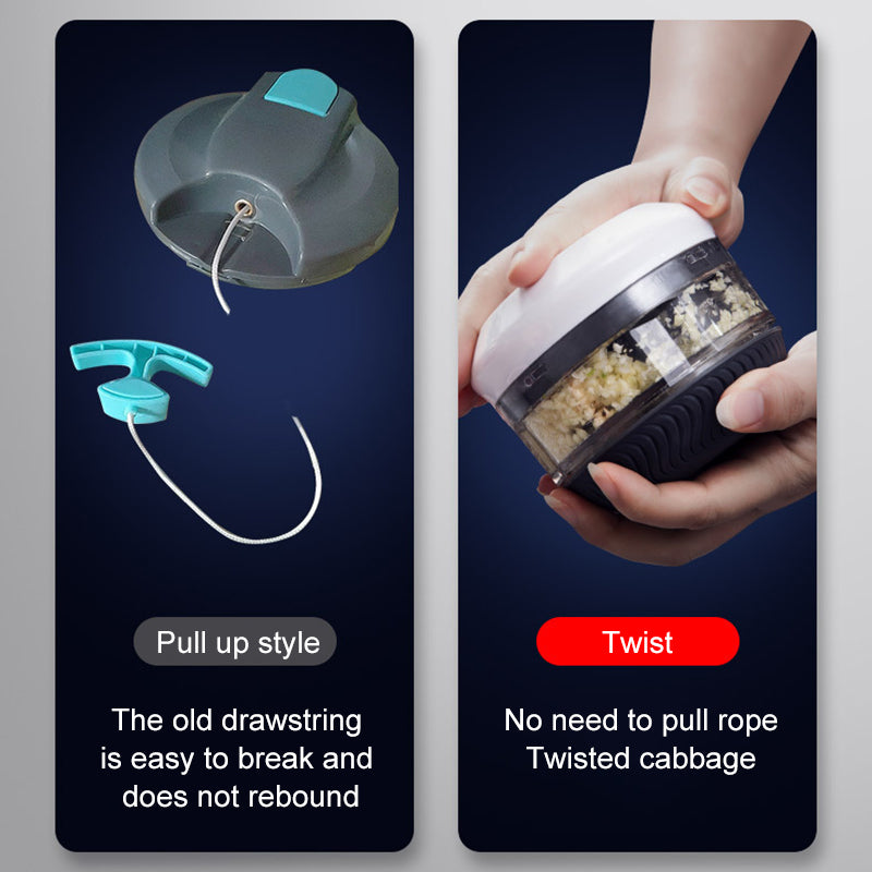 BowLift | Mini Manual Vegetable Food Chopper