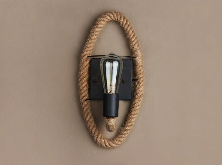 BowLift | Vintage Rope Wall Light