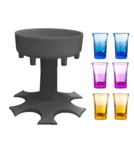 BowLift | 6-Shot Portable Party Time Fun Drink Dispenser