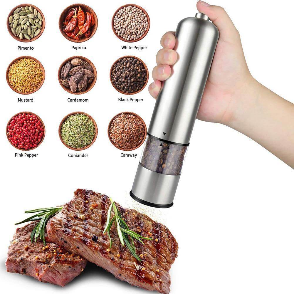 BowLift | Household Electric Pepper & Salt Grinder