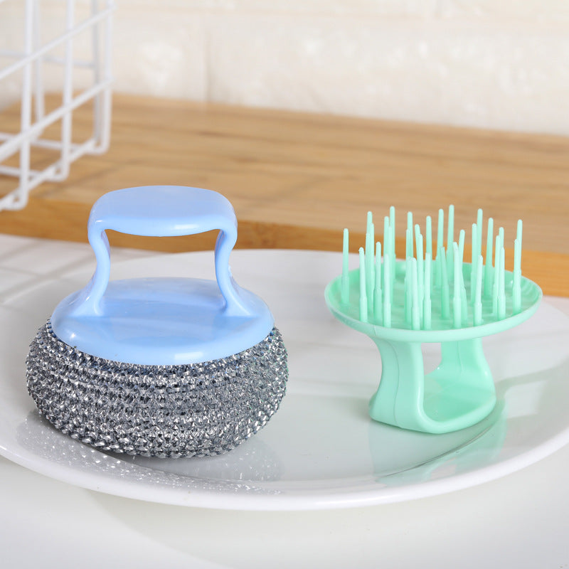 BowLift | Heavy Duty Wire Ball Kitchen Cleaning Brush