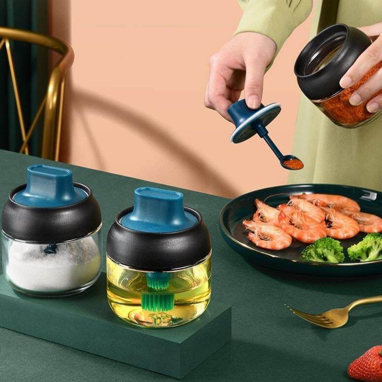 BowLift | Salt and Pepper Seasoning Organizer Spice Jars