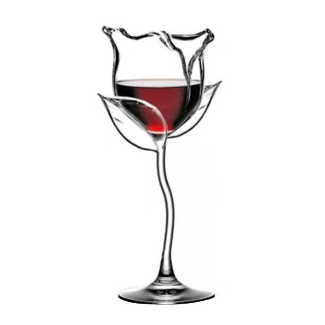 BowLift | Fancy Rose Wine Glass
