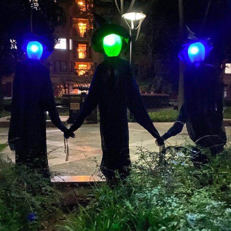 BowLift | 3Pcs Voice Control Halloween Witch Decoration Light Set