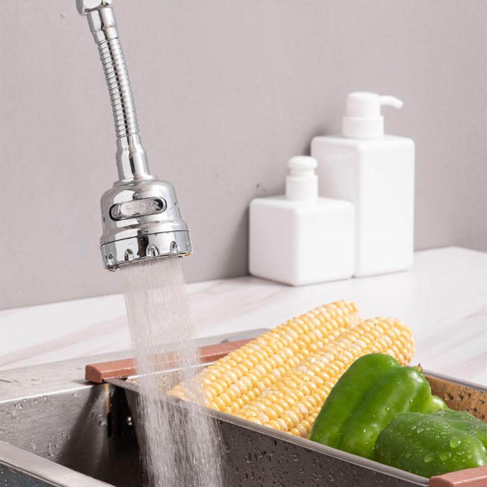 BowLift | 360 Degree Rotatable Water-saving Faucet Head