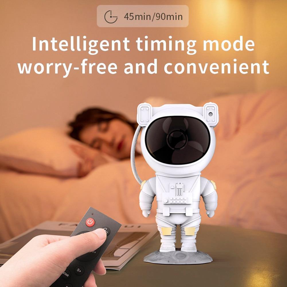 BowLift | Galaxy Astronaut Night Light Room Projector