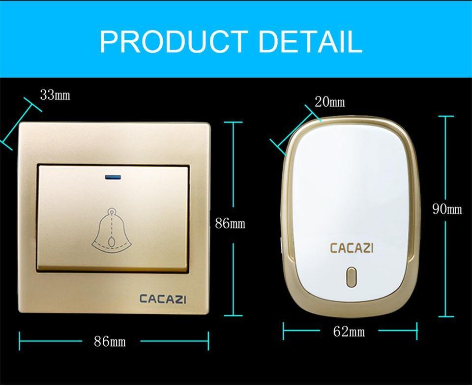 BowLift | Waterproof Cordless Wireless Doorbell