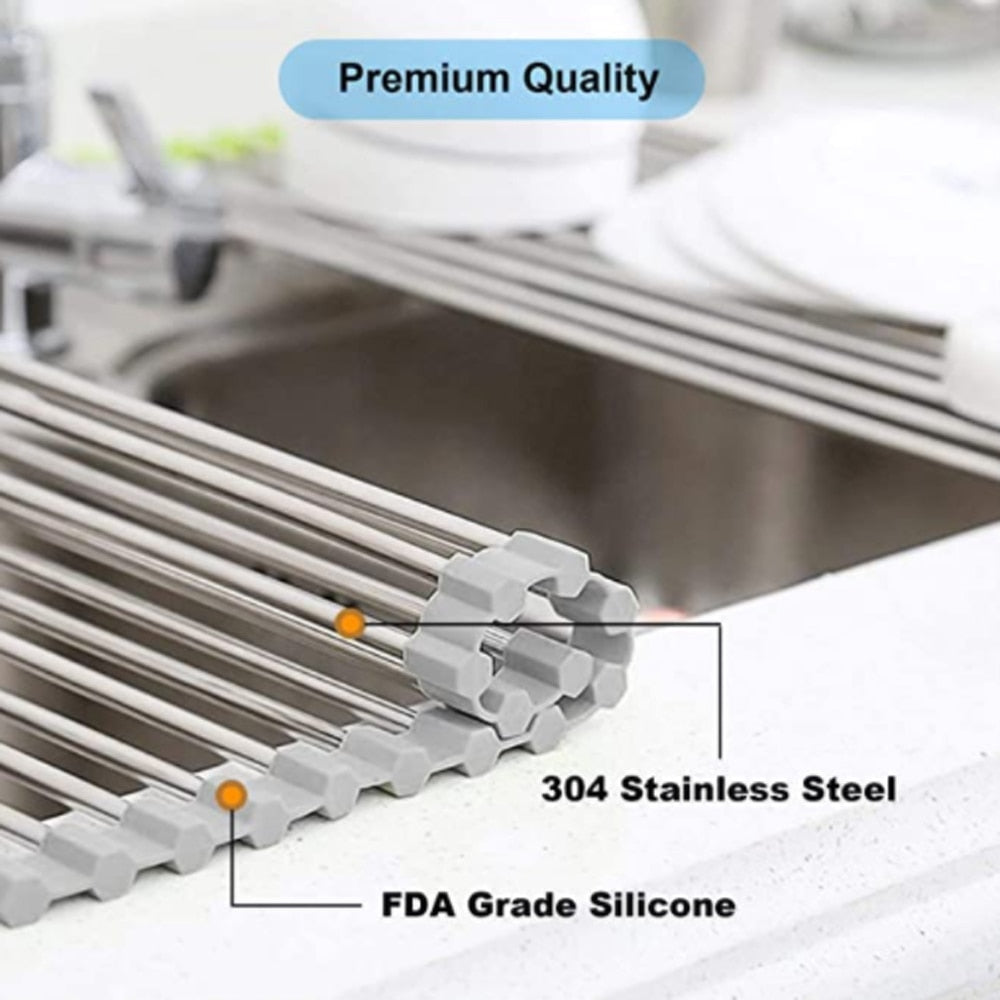 BowLift | Foldable Over Sink Dish Drying Rack