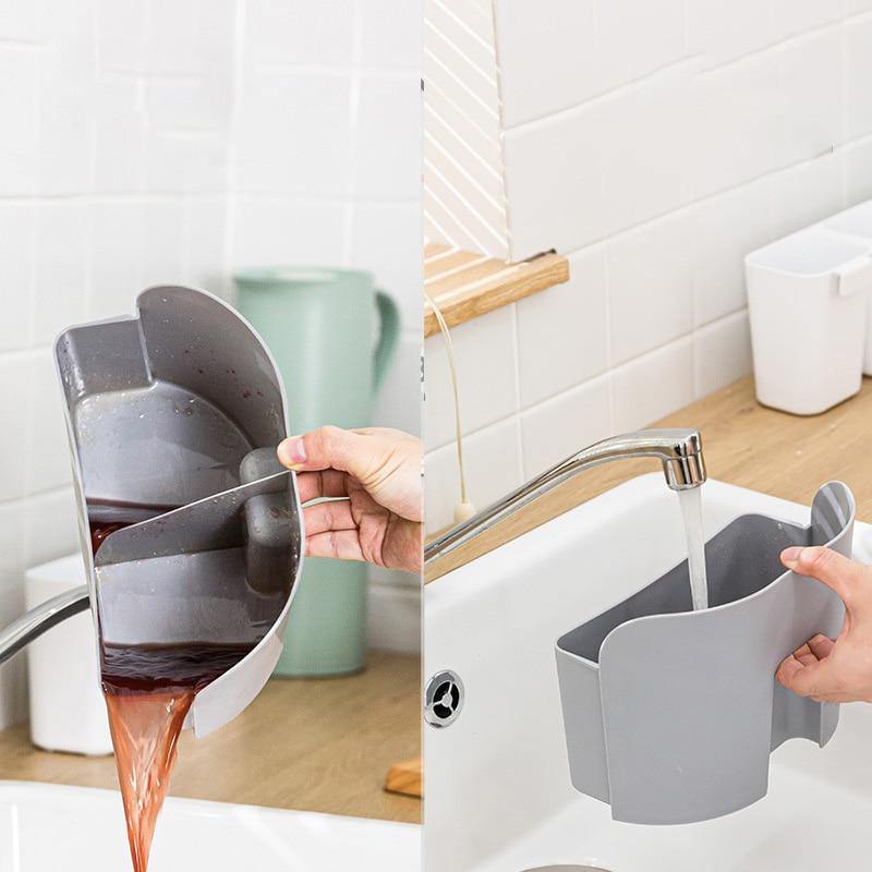 BowLift | Wet-Dry Double Separator Kitchen Trash Bin