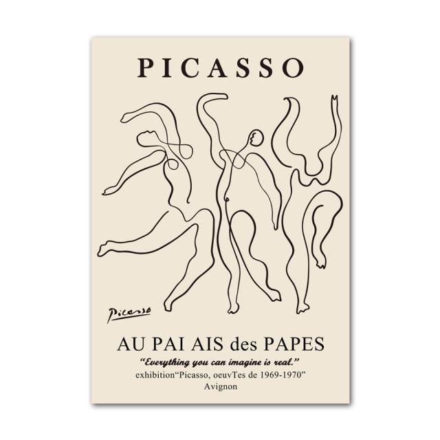 BowLift | Henri Matisse Picasso Abstract Canvas