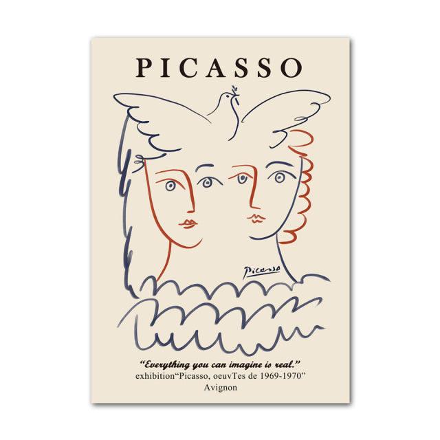 BowLift | Henri Matisse Picasso Abstract Canvas