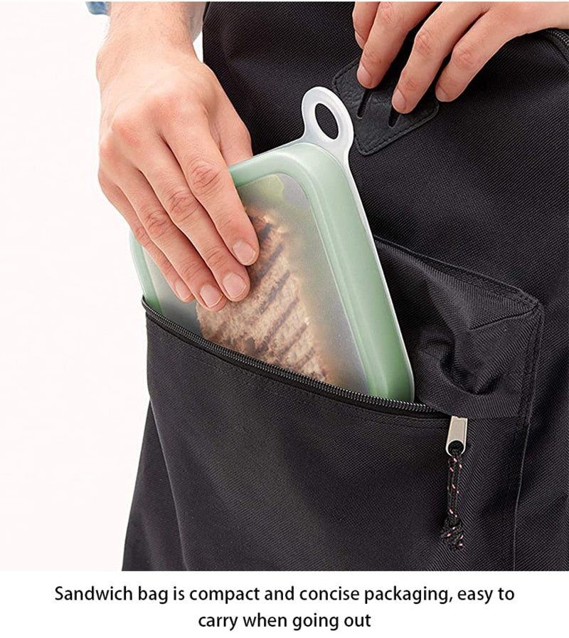 BowLift | Eco-Friendly Microwavable Reusable Silicone Sandwich Box