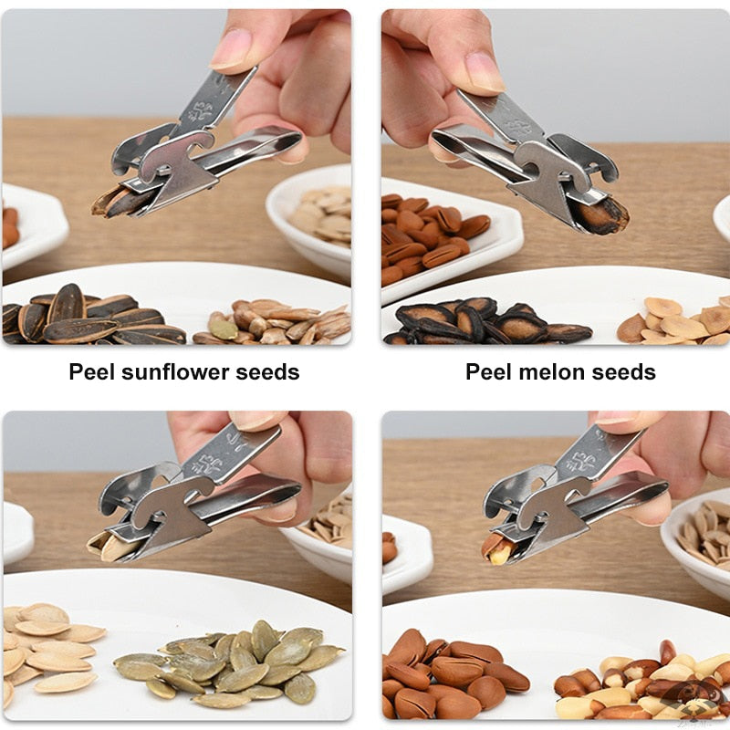 BowLift | Stainless Steel Manual Seed Peeler