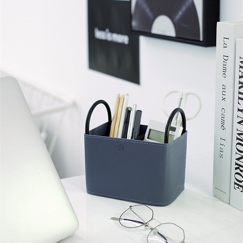 BowLift | Oslo Leather Storage Basket