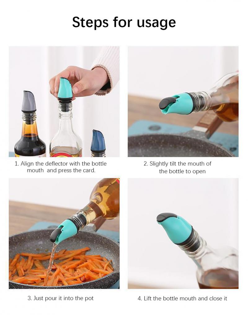 BowLift | Oil Bottle Leak-Proof Automatic Stopper