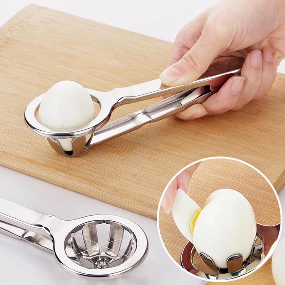 BowLift | Stainless Steel Easy Egg Slicer Tool