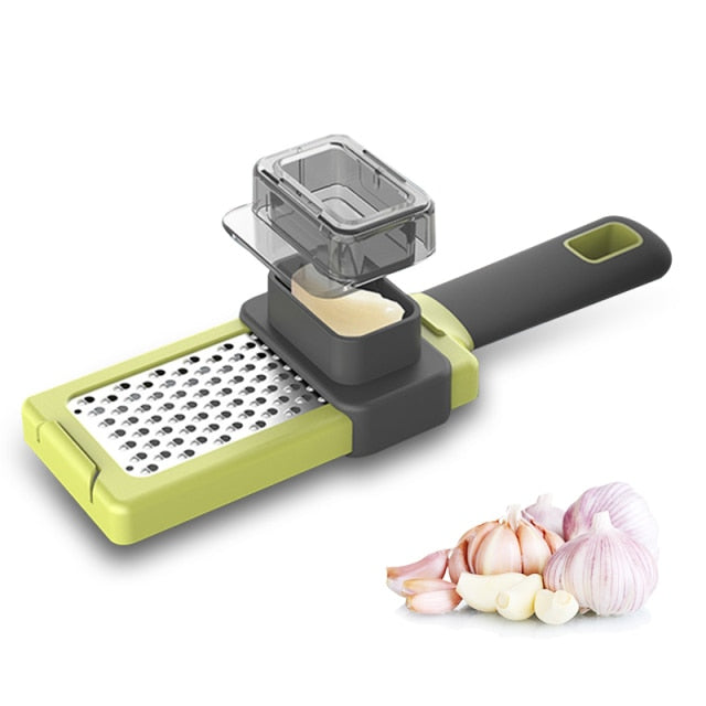 BowLift | Stainless Steel Manual Garlic Grinder