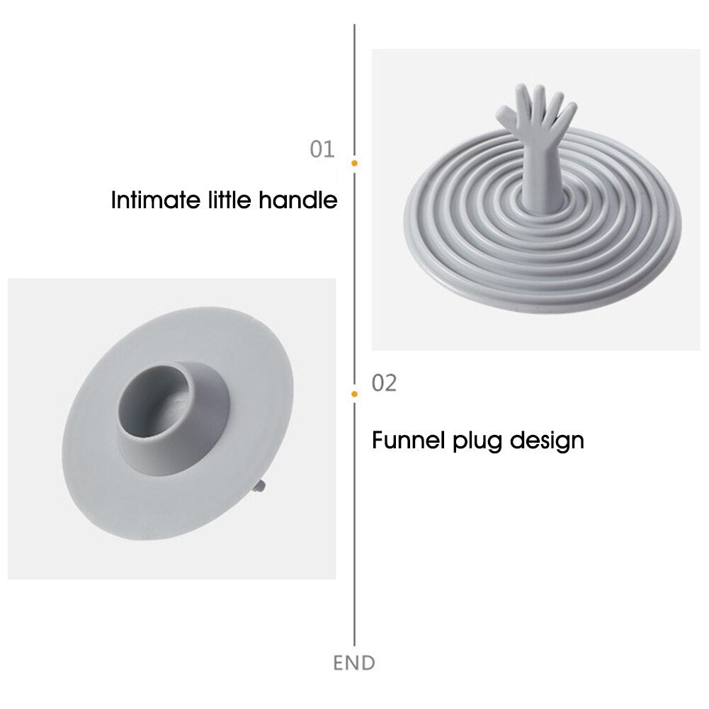 BowLift | Funny Hand Bathtub Water Stopper