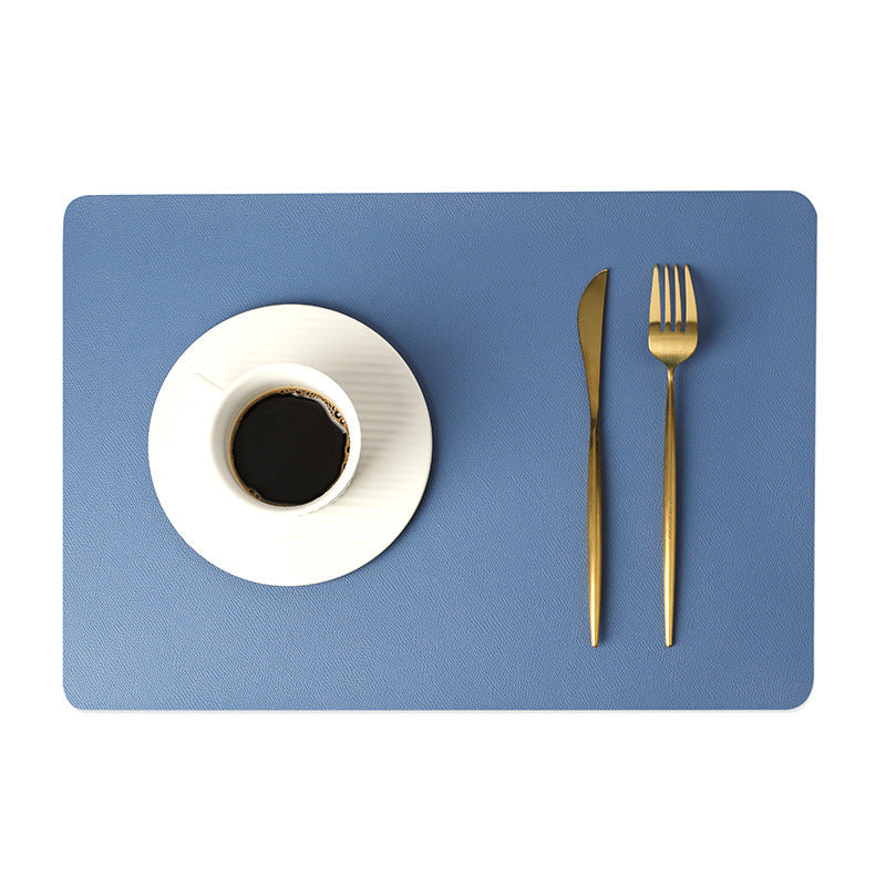 BowLift | Modern Rectangular Waterproof PU Leather Place Mats