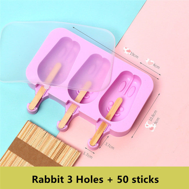 BowLift | Cute Rabbit Ice Cream Molds