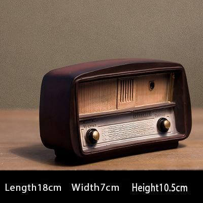 BowLift | Europe style Retro Resin Radio Model Nostalgic Decor