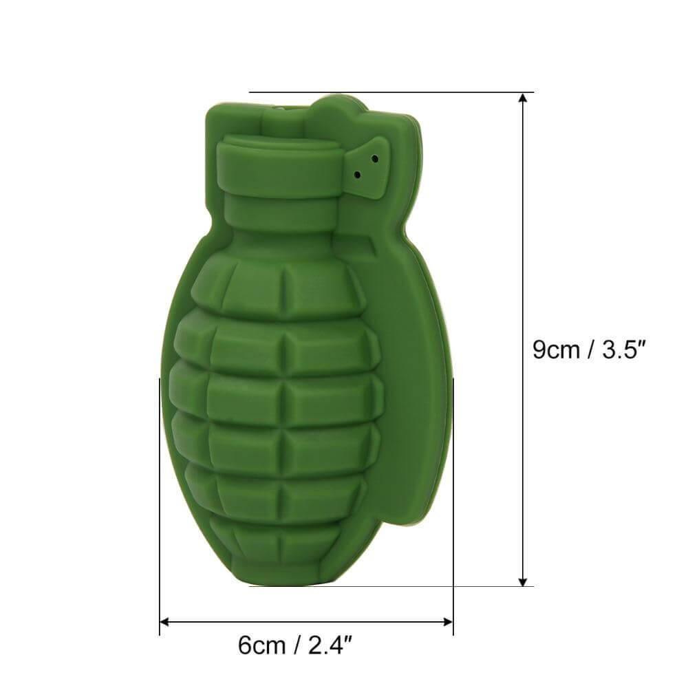 BowLift | 3D Grenade Shape Ice Cube Mold Silicone Trays