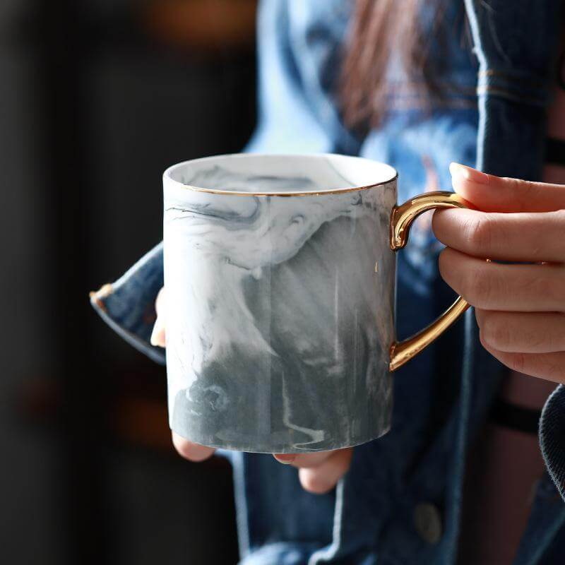 BowLift | European Marble Porcelain Mug